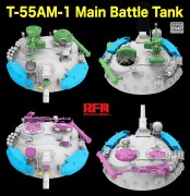 Czołg T-55AM-1 RM-5147 RFM