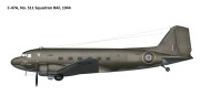 Samolot Douglas C-47A Skytrain Polish Dakota 72910 IBG