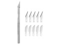 Nożyk skalpel modelarski #1 zestaw Classic Craft Knife Set PKN3301/S Modelcraft