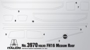 Volvo FH16 Medium Roof 3970 Italeri