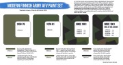 Zestaw farb akrylowych Modern Finnish Army AFV HTK-BS65 Hataka