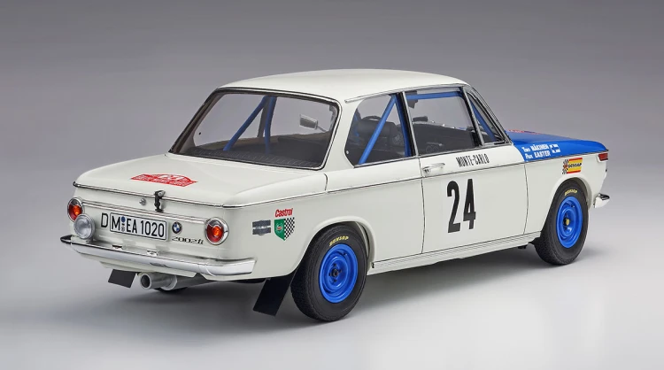 BMW 2002 ti 1969 Monte-Carlo Rally 20332 Hasegawa