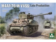 Czołg Sherman M4A1 (76)W VVSS Late Production 2207 Takom