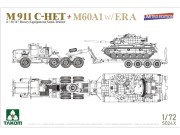 Ciągnik M911 C-HET w/ M747 Heavy Equipment Semi-Trailer + M60A1 w/ERA 5024X Takom