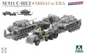 Ciągnik M911 C-HET w/ M747 Heavy Equipment Semi-Trailer + M60A1 w/ERA 5024X Takom