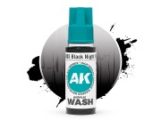 Wash modelarski Black Night Acrylic Wash AK19303 AK Interactive
