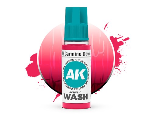 Wash modelarski Carmine Dawn Acrylic Wash AK19308 AK Interactive