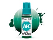 Wash modelarski Putrid Green Acrylic Wash AK19311 AK Interactive