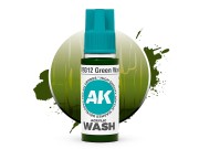 Wash modelarski Green Acrylic Wash AK19312 AK Interactive