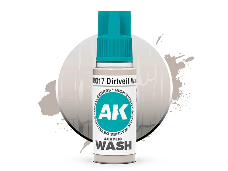 Wash modelarski Dirtveil Acrylic Wash AK19317 AK Interactive