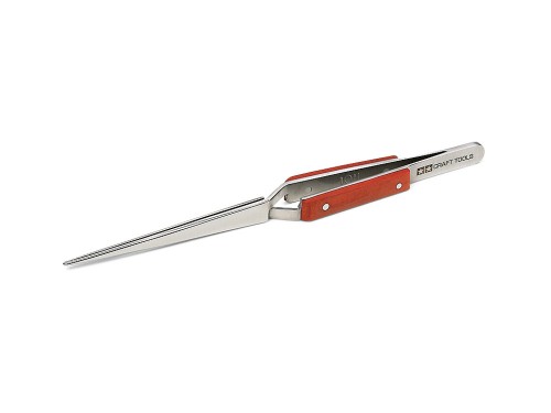 Pęseta samozaciskowa HG Reverse Action Straight Tweezers 74103 Tamiya