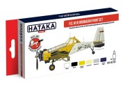 Zestaw farb akrylowych PZL M18 Dromader HTK-AS122 Hataka