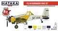 Zestaw farb akrylowych PZL M18 Dromader HTK-AS122 Hataka