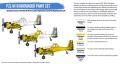 Zestaw farb akrylowych PZL M18 Dromader HTK-BS122 Hataka