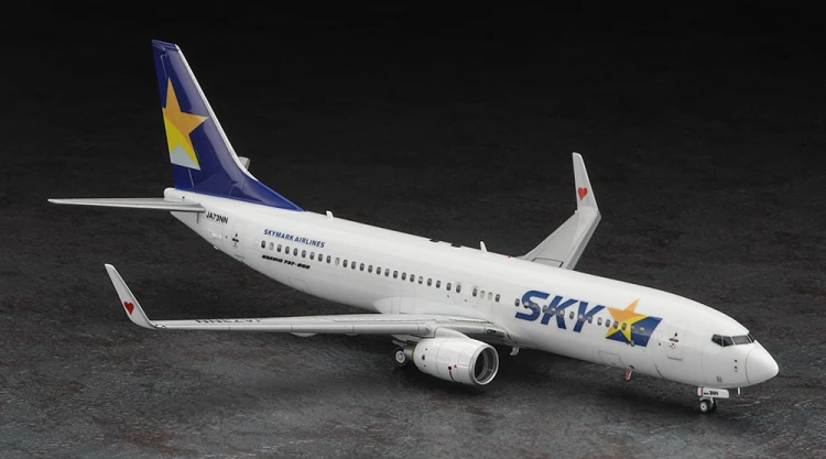 Samolot pasażerski Boeing 737-800 Skymark Airlines 10744 Hasegawa