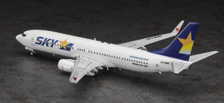 Samolot pasażerski Boeing 737-800 Skymark Airlines 10744 Hasegawa