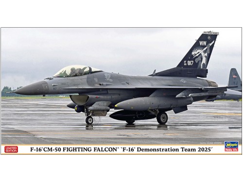 Samolot F-16 CM-50 Fighting Falcon F-16 Demonstration Team 2025 07558 Hasegawa