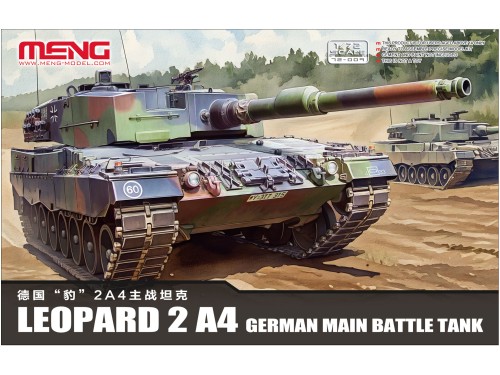 Czołg Leopard 2A4 German Main Battle Tank 72-009 Meng