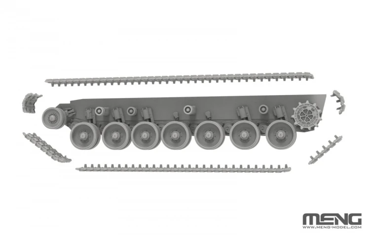 Czołg Leopard 2A4 German Main Battle Tank 72-009 Meng