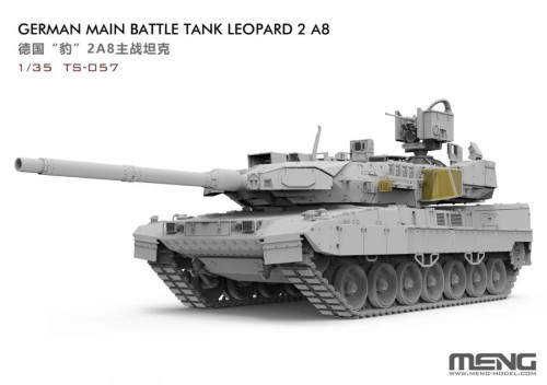 Czołg Leopard 2A8 German Main Battle Tank TS-057 Meng