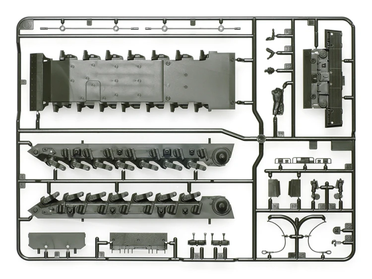 Czołg Leopard 2A7V German Main Battle Tank 32607 Tamiya