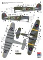 Samolot Hawker Typhoon Mk.IB Car Door 1942 48042 Hobby 2000