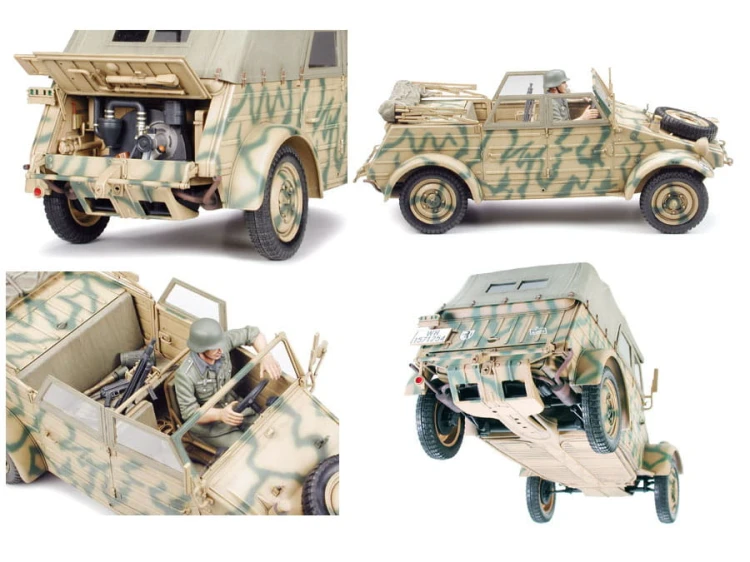 Samochód VW Kubelwagen Typ 82 Pkw.K1 36205 Tamiya