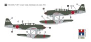 Samolot Aichi E16A1 Zuiun Early 72086 Hobby 2000
