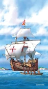 Karaka żaglowiec Santa Maria 80865 Heller