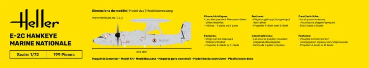 Samolot E-2C Hawkeye Marine Nationale 82302 Heller