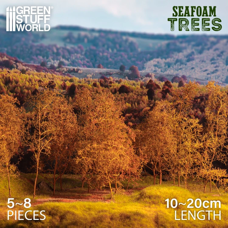 Drzewko z piany morskiej Seafoam Trees Mix 9345 Green Stuff World