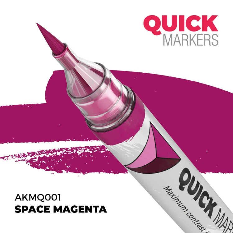 Marker Quick Markers Space Magenta AKMQ001 AK Interactive