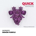 Marker Quick Markers Demon Purple AKMQ003 AK Interactive