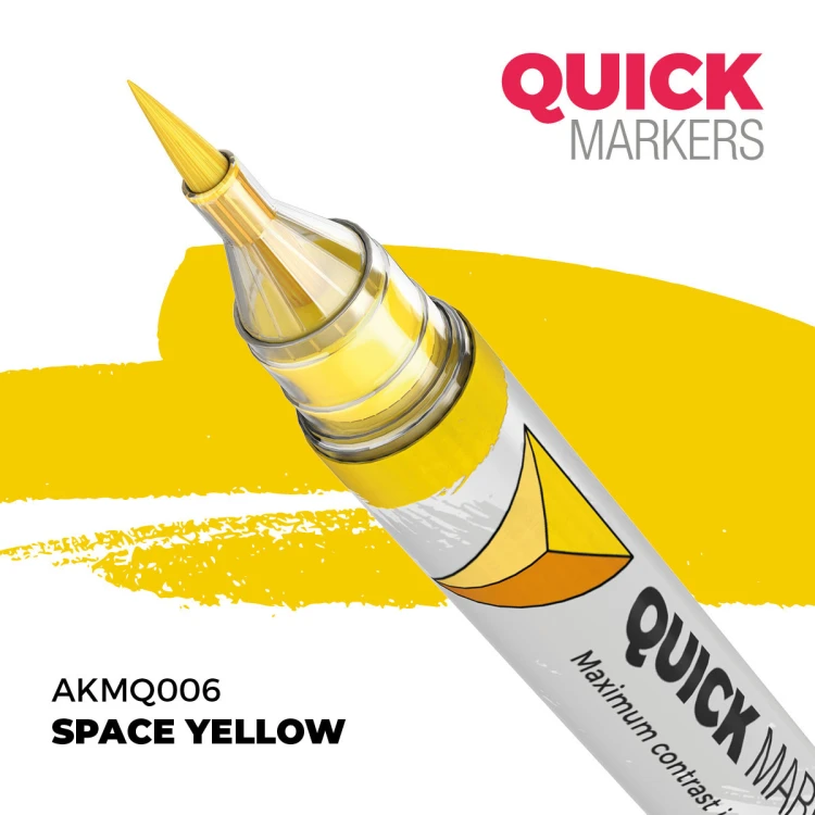 Marker Quick Markers Space Yellow AKMQ006 AK Interactive