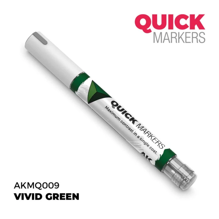 Marker Quick Markers Vivid Green AKMQ009 AK Interactive
