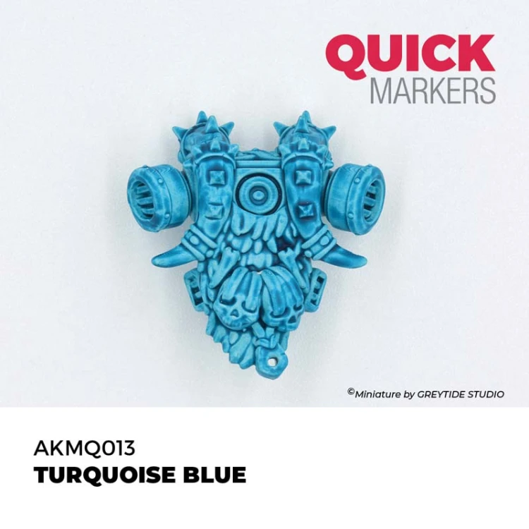 Marker Quick Markers Turquoise Blue AKMQ013 AK Interactive