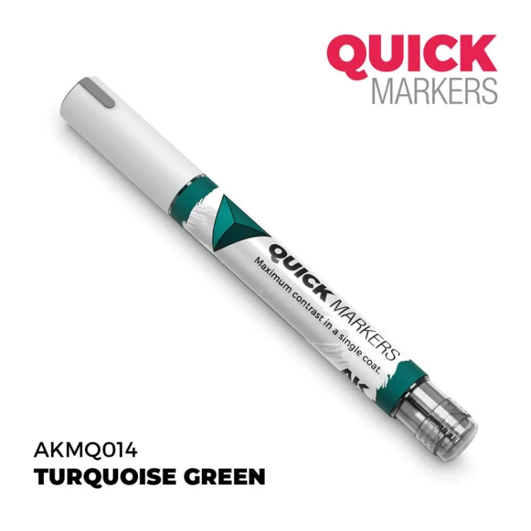 Marker Quick Markers Turquoise Green AKMQ014 AK Interactive