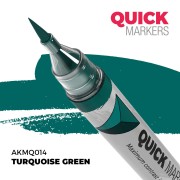 Marker Quick Markers Turquoise Green AKMQ014 AK Interactive