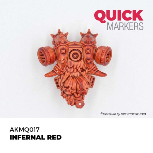 Marker Quick Markers Infernal Red AKMQ017 AK Interactive