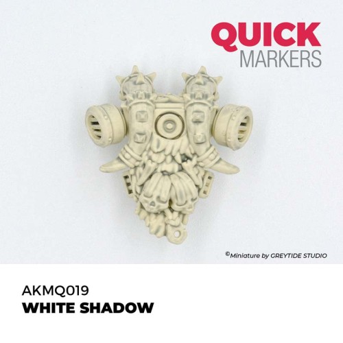 Marker Quick Markers White Shadow AKMQ019 AK Interactive