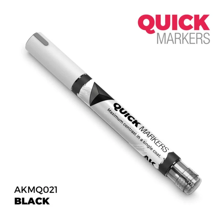 Marker Quick Markers Black AKMQ021 AK Interactive
