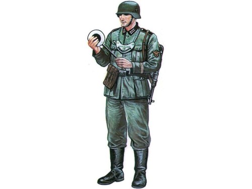 Motocykl Zundapp KS 750 z wózkiem bocznym 0317 Italeri