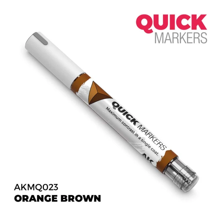 Marker Quick Markers Orange Brown AKMQ023 AK Interactive