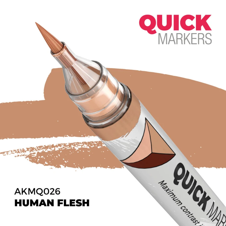 Marker Quick Markers Human Flesh AKMQ026 AK Interactive