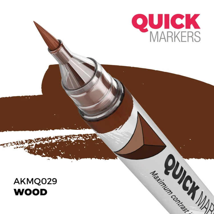 Marker Quick Markers Wood AKMQ029 AK Interactive
