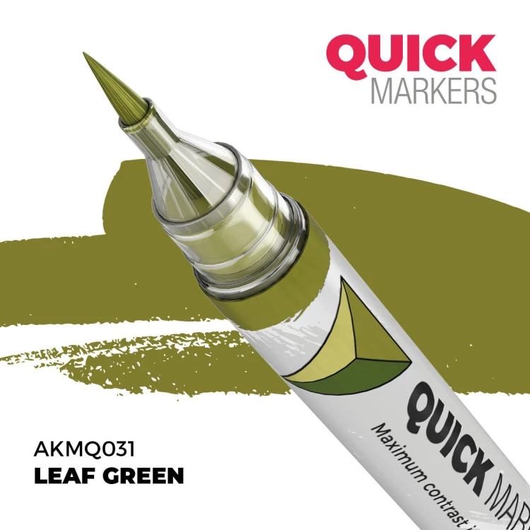 Marker Quick Markers Leaf Green AKMQ031 AK Interactive