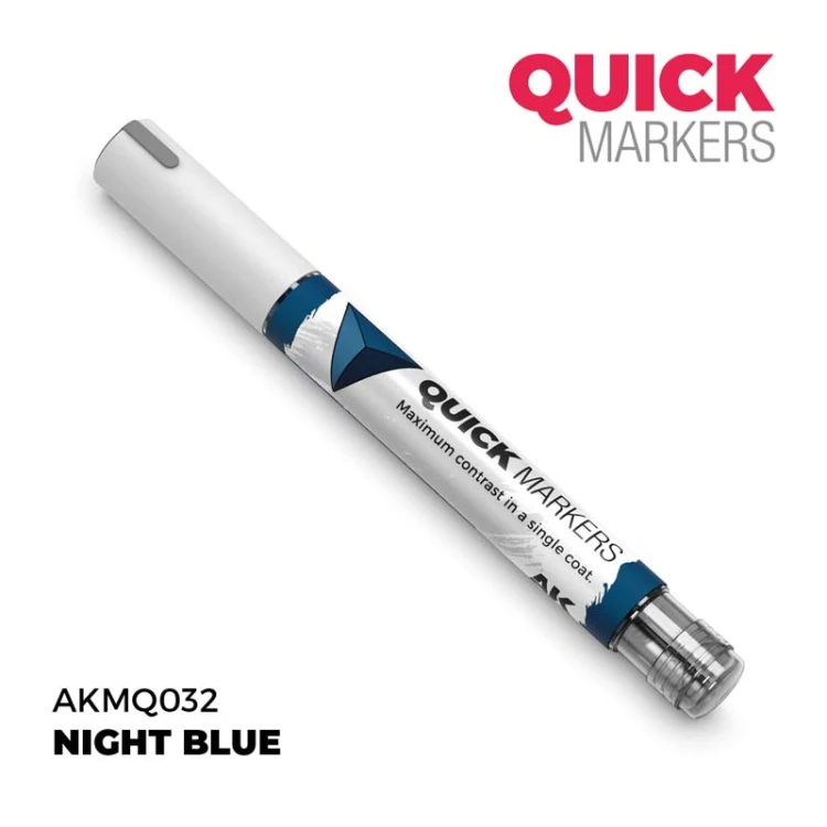 Marker Quick Markers Night Blue AKMQ032 AK Interactive