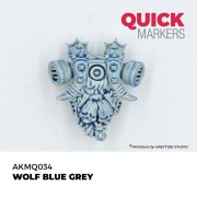 Marker Quick Markers Wolf Blue Grey AKMQ034 AK Interactive