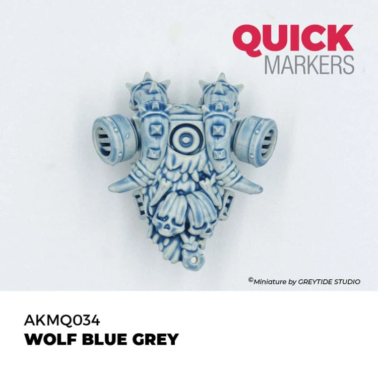 Marker Quick Markers Wolf Blue Grey AKMQ034 AK Interactive