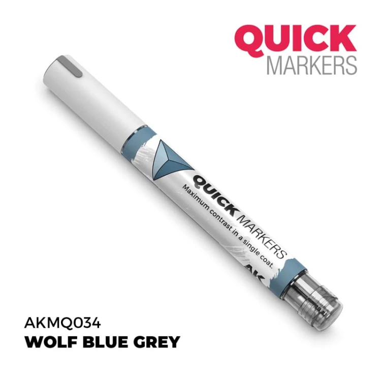 Marker Quick Markers Wolf Blue Grey AKMQ034 AK Interactive